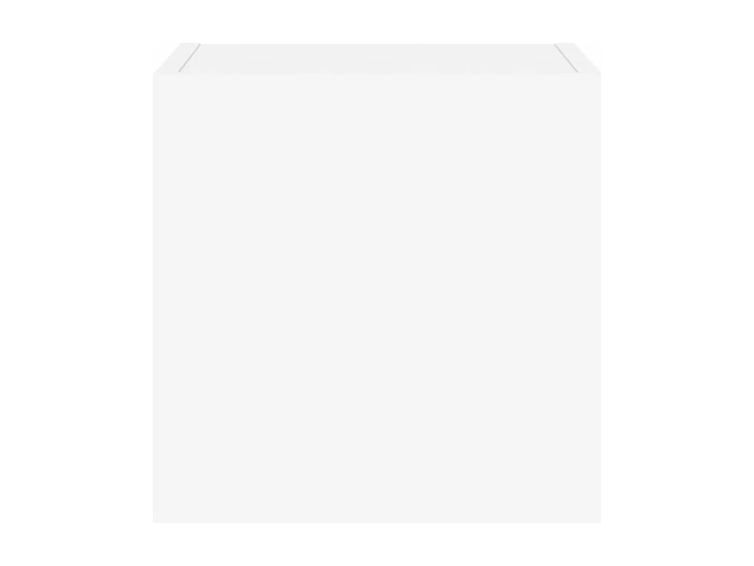 Meuble TV mural avec lumières LED blanc 30,5x35x30 cm