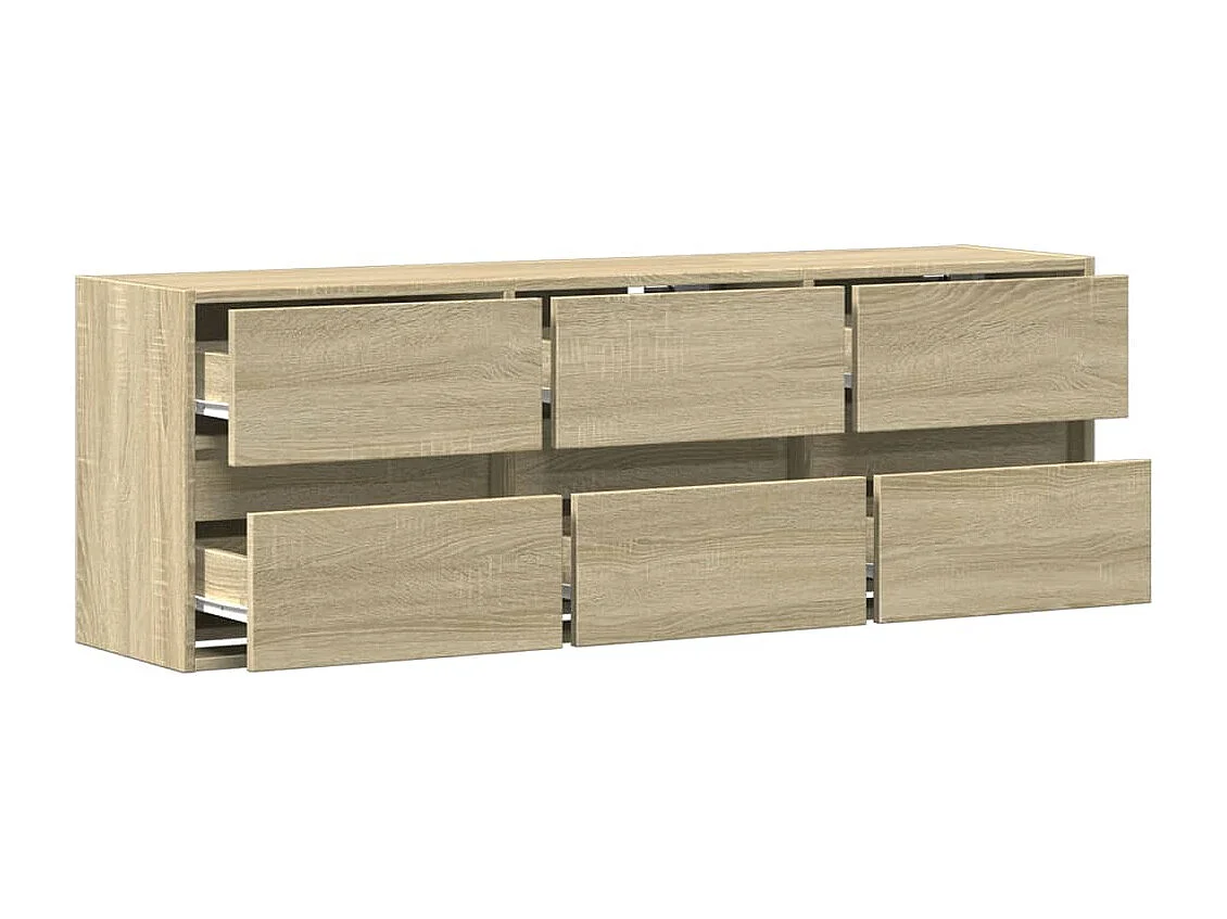 Móvel de parede p/ TV c/ luzes LED 130x31x45 cm carvalho sonoma