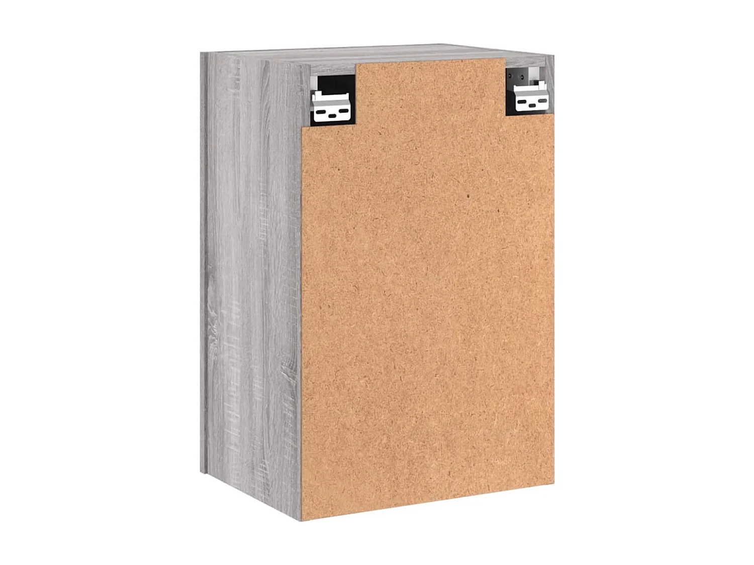 Meuble TV mural sonoma gris 40,5x30x60 cm bois d'ingénierie