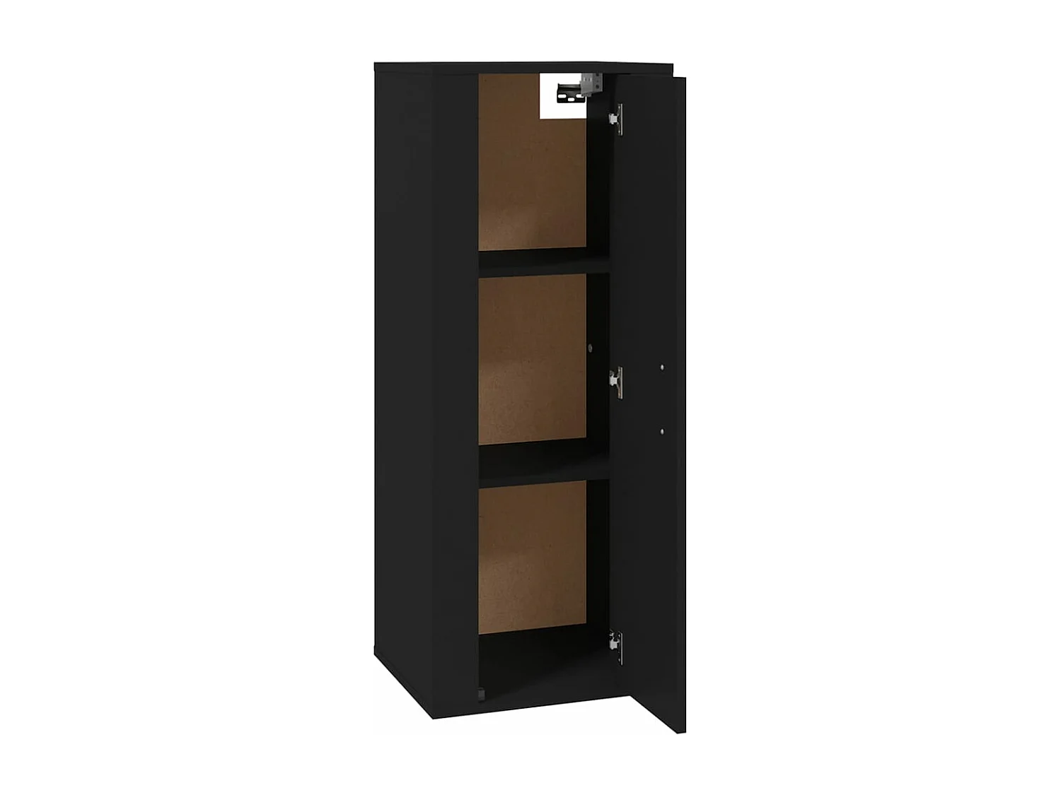 Meuble TV mural Noir 40x34,5x100 cm