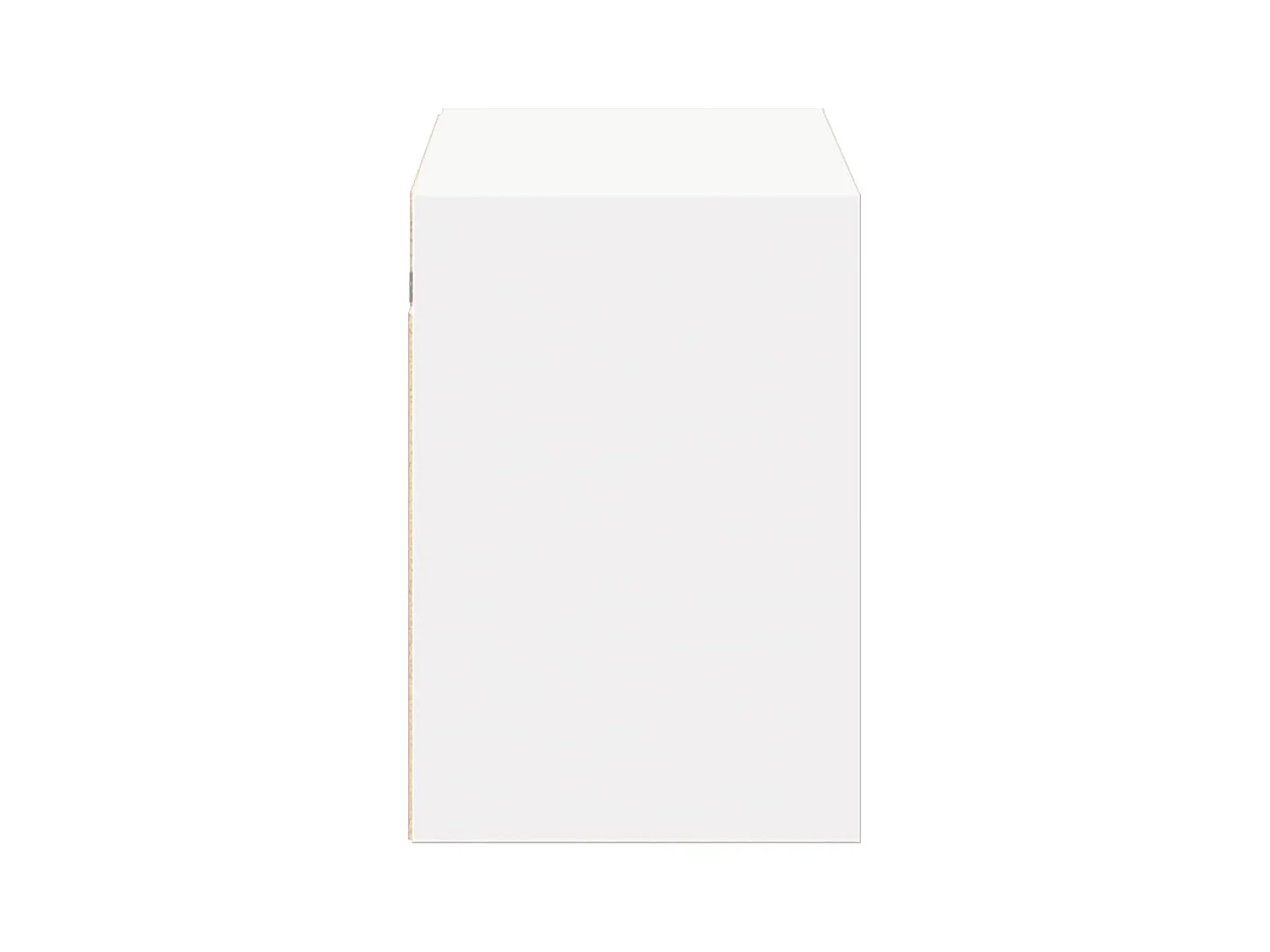 Mueble de TV de pared con luces LED blanco 100x31x45 cm