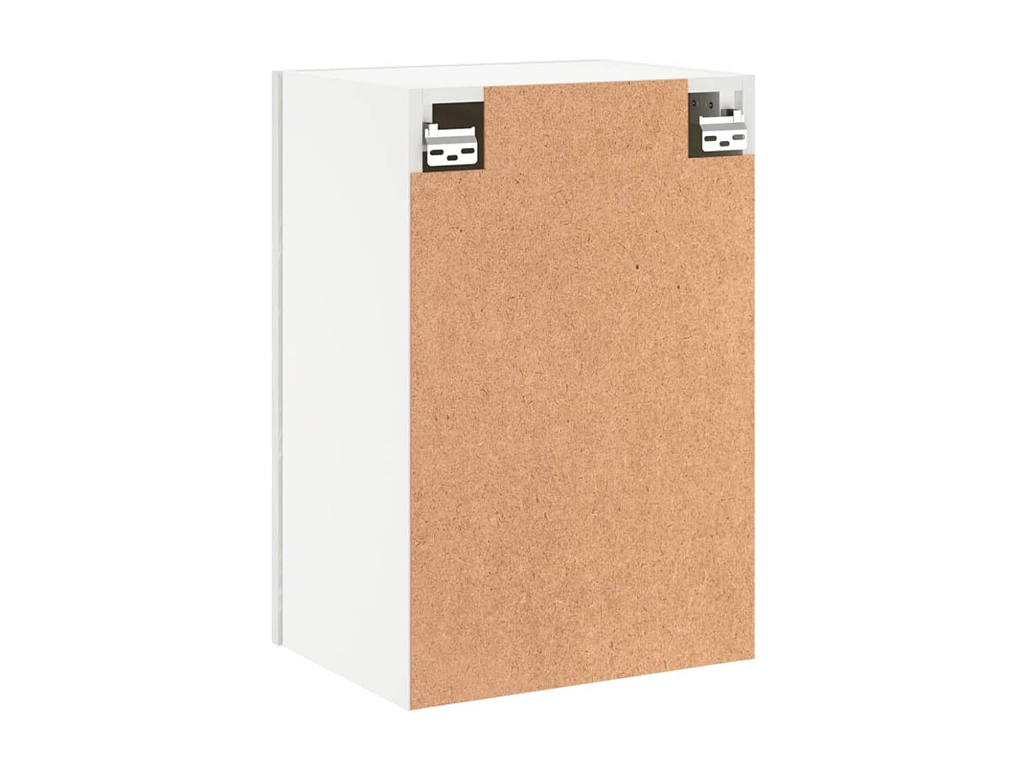 Meuble TV mural blanc 40,5x30x60 cm bois d'ingénierie