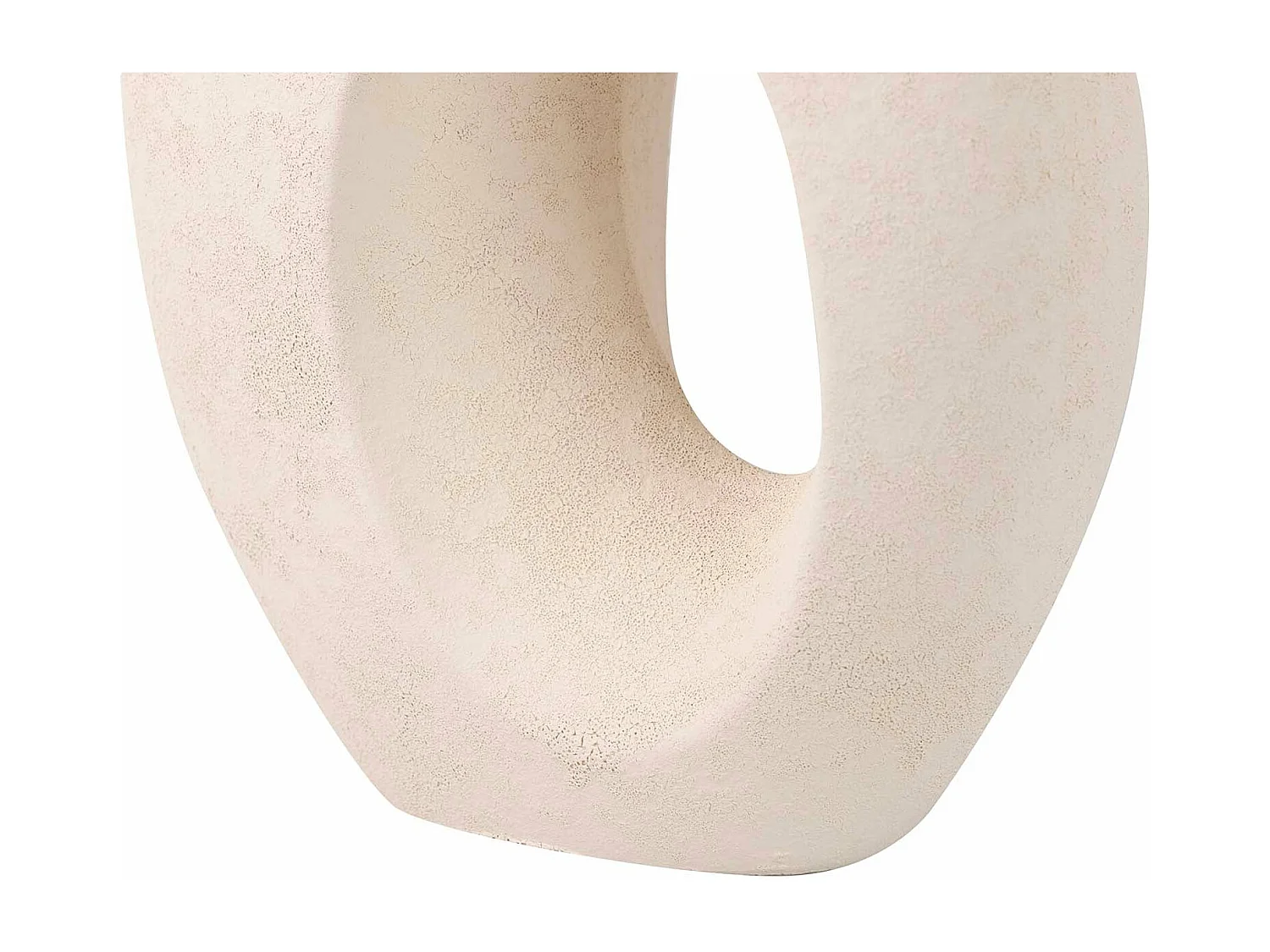 Florero Ceramica Blanco 23x12x26 Cm