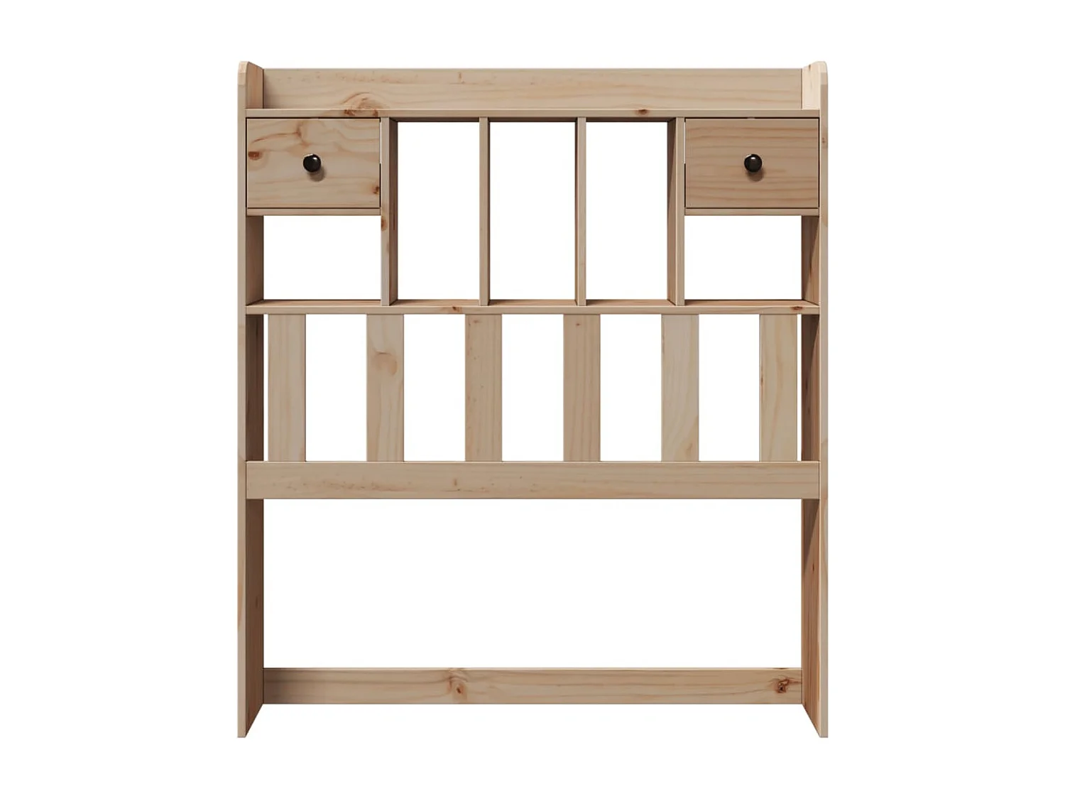 Kopfteil mit Stauraum 90 cm Massivholz Kiefer