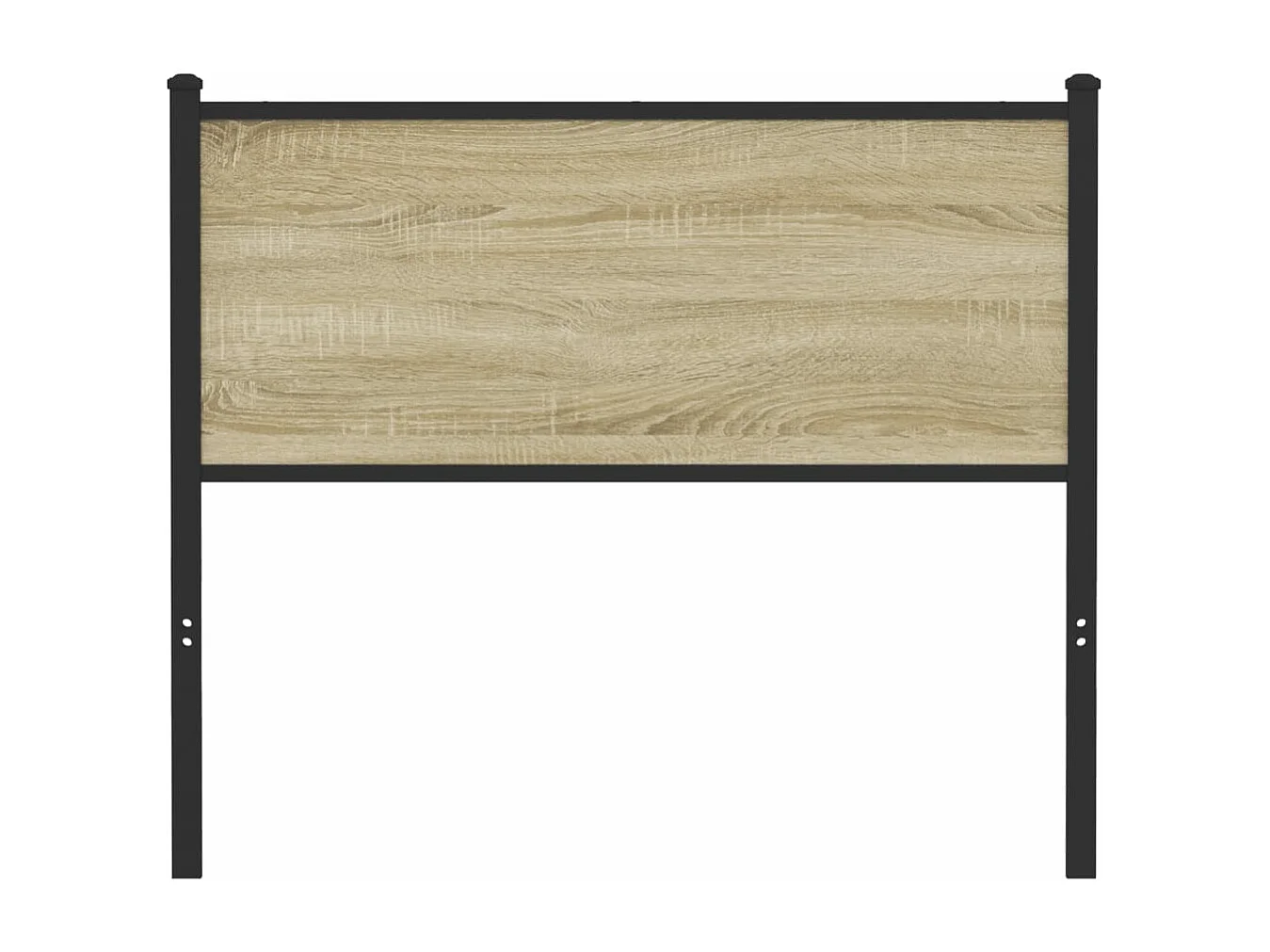 Tête de lit sonoma 107 cm bois d'ingénierie et acier