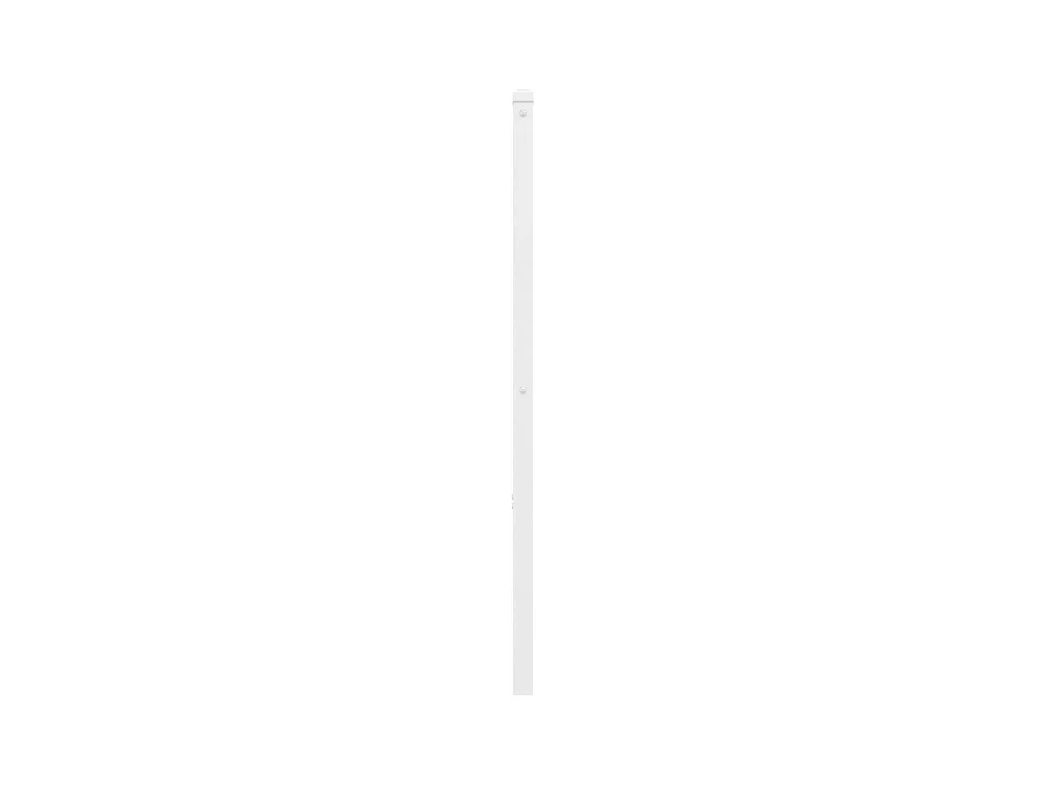 Tête de lit métal blanc 120 cm