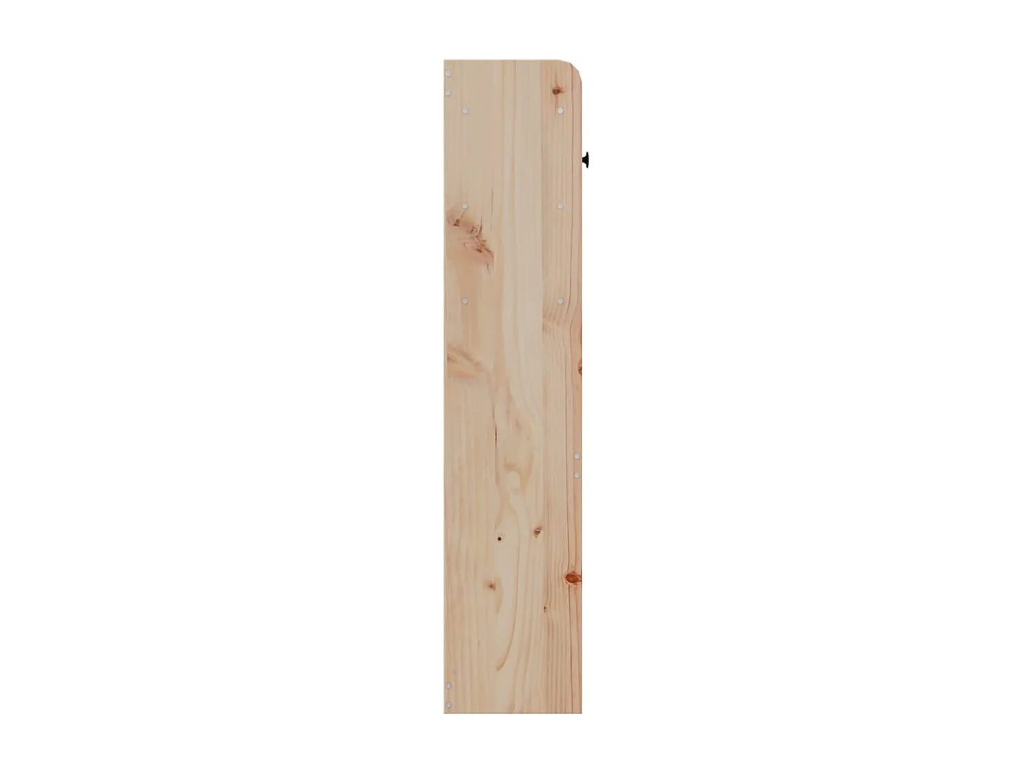 Cabecero de cama con almacenaje madera maciza de pino 75 cm