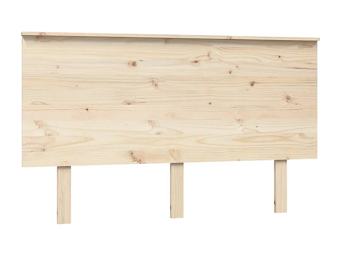 Testiera per Letto 139x6x82,5 cm Legno Massello di Pino