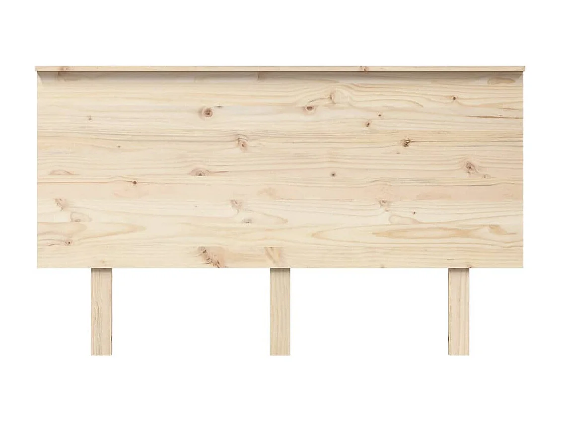 Testiera per Letto 139x6x82,5 cm Legno Massello di Pino