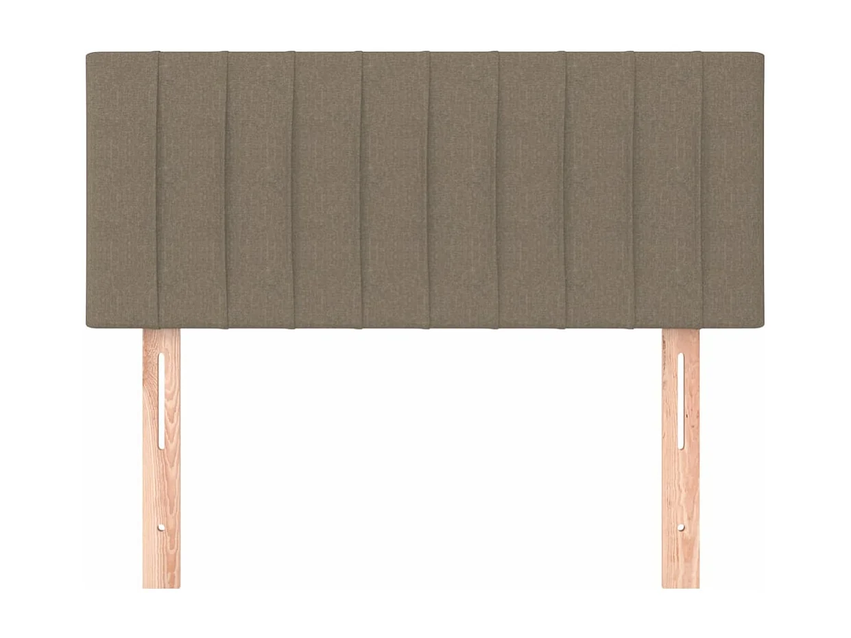 Tête de lit Taupe 80x5x78/88 cm Tissu