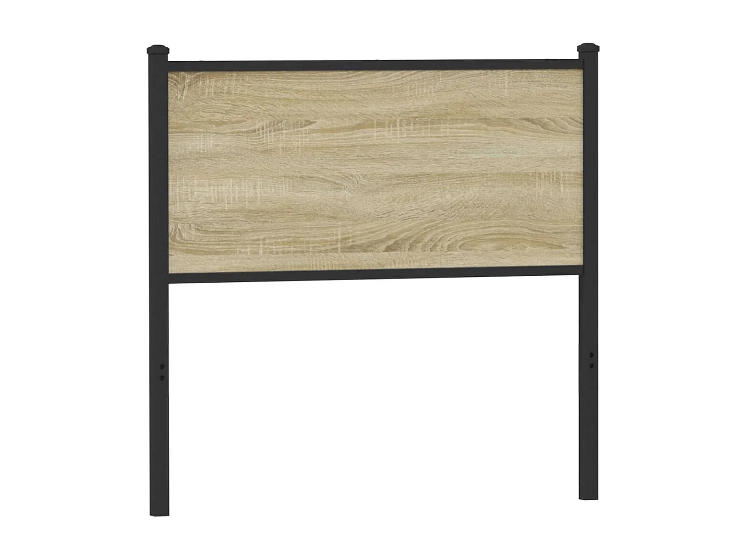 Testiera Sonoma 90 cm in Legno Multistrato e Acciaio