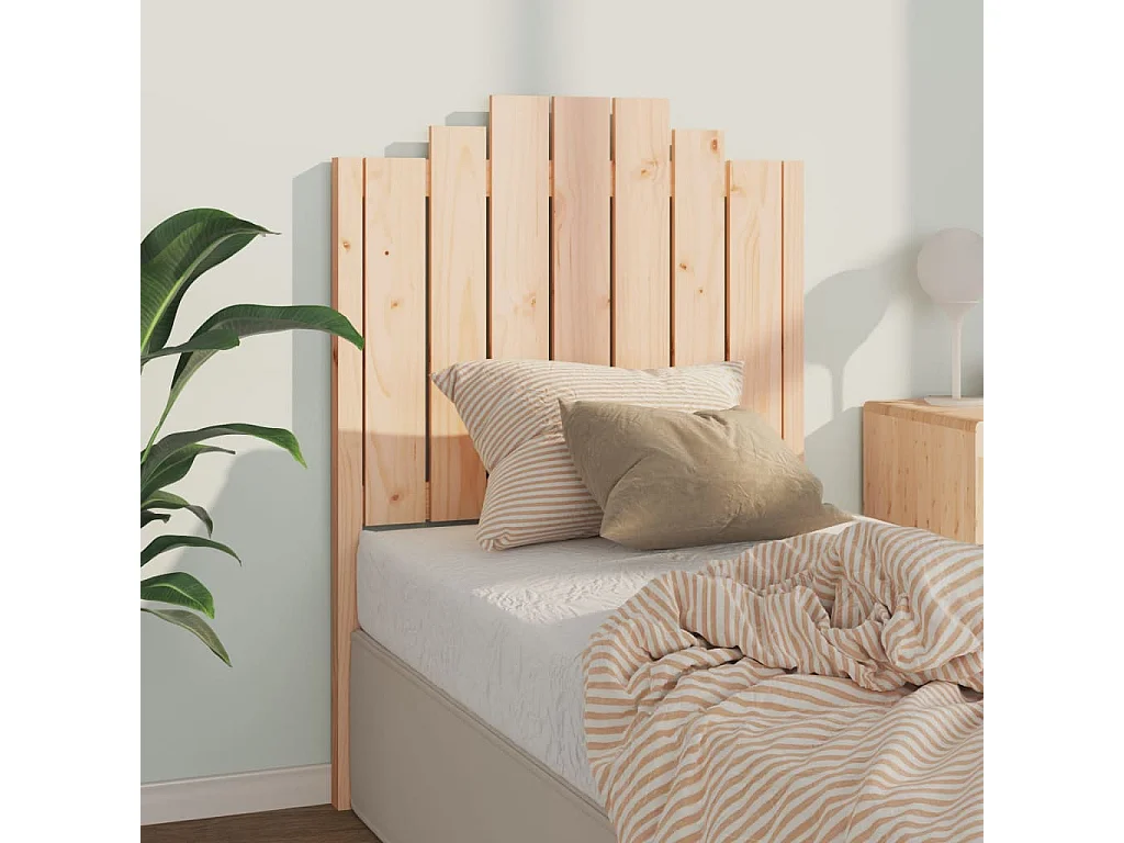 Kopfteil 81x4x110 cm Massivholz Kiefer