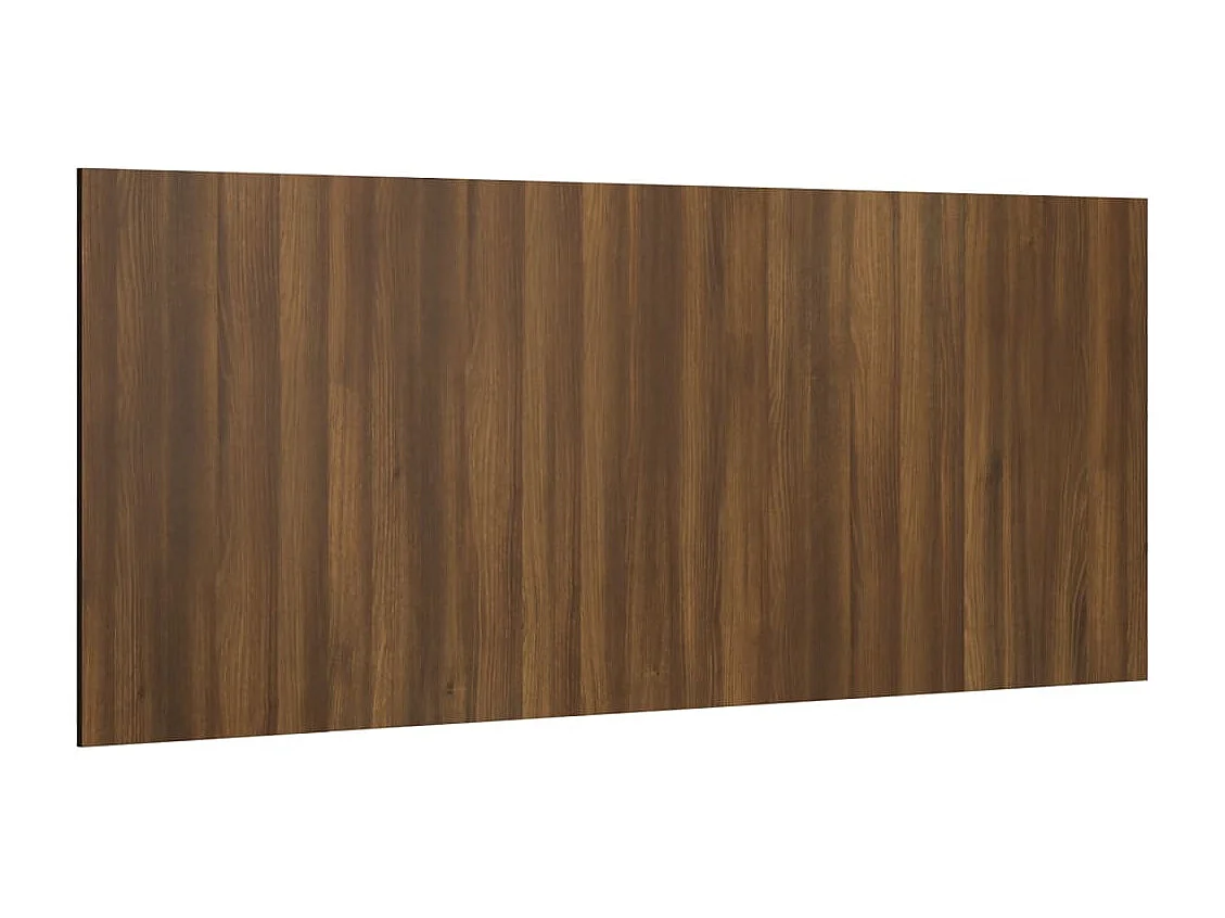 Testiera Letto Rovere Marrone 200x1,5x80 cm Legno Multistrato