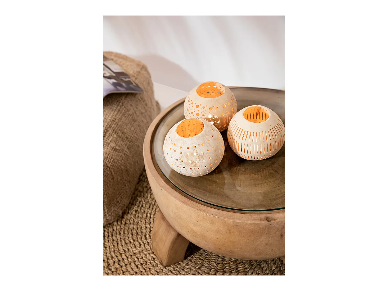 Le Bougeoir Coconut Strip I - Naturel