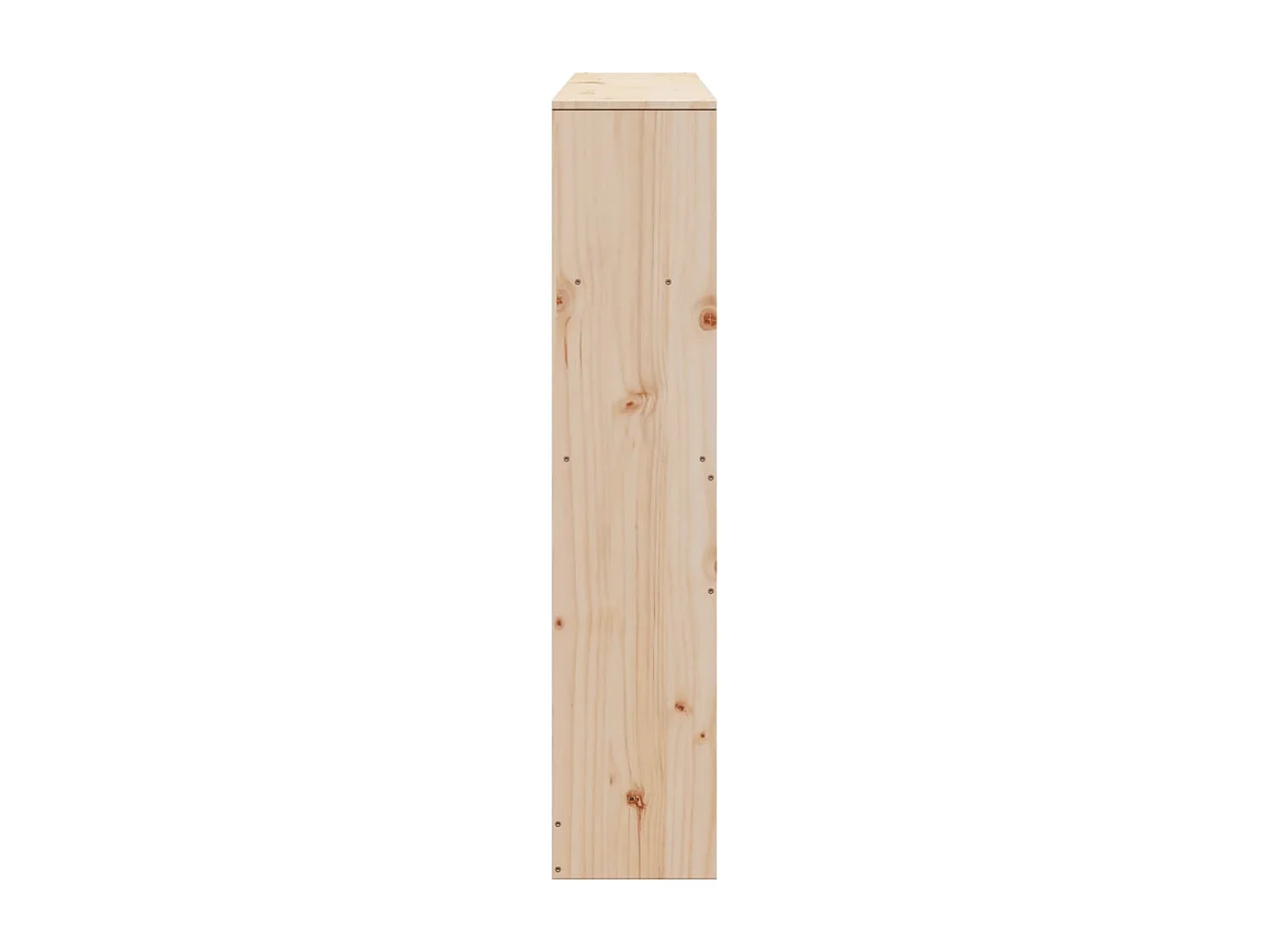 Tête de lit avec rangement 120 cm bois massif de pin