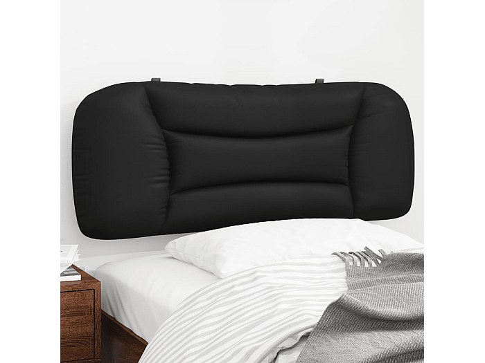YESM Coussin De Tête De Lit Noir 180 Cm Similicuir Excellent