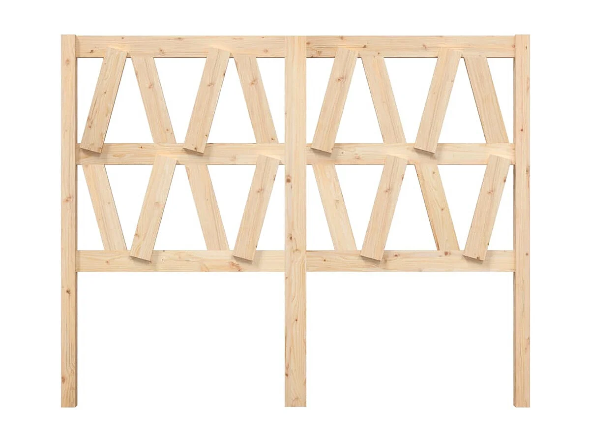Tête de lit 141x4x100 cm Bois massif de pin