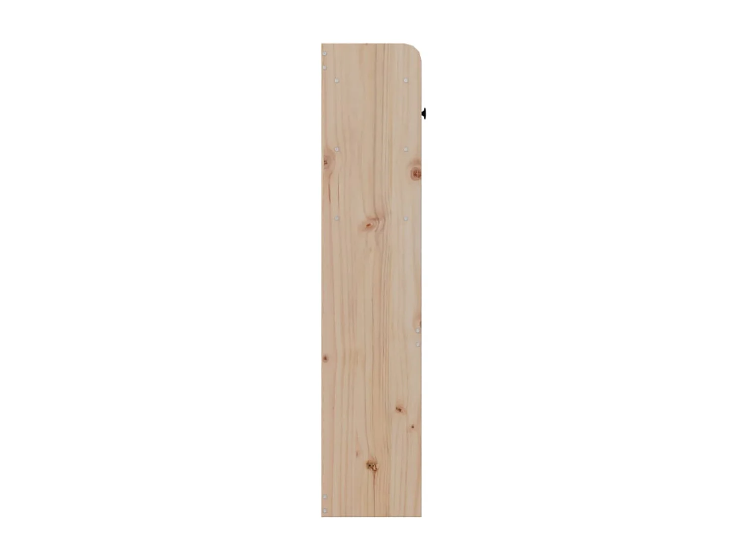 Tête de lit avec rangement 180 cm bois massif de pin