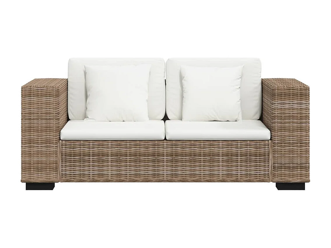 Set Divani a 2 Posti e 3 Posti in Vero Rattan