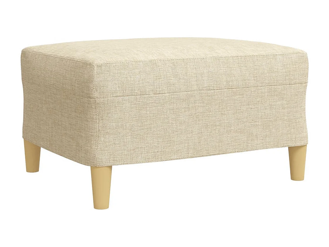 Ensemble de canapés 4 pcs repose-pied et coussins décoratifs