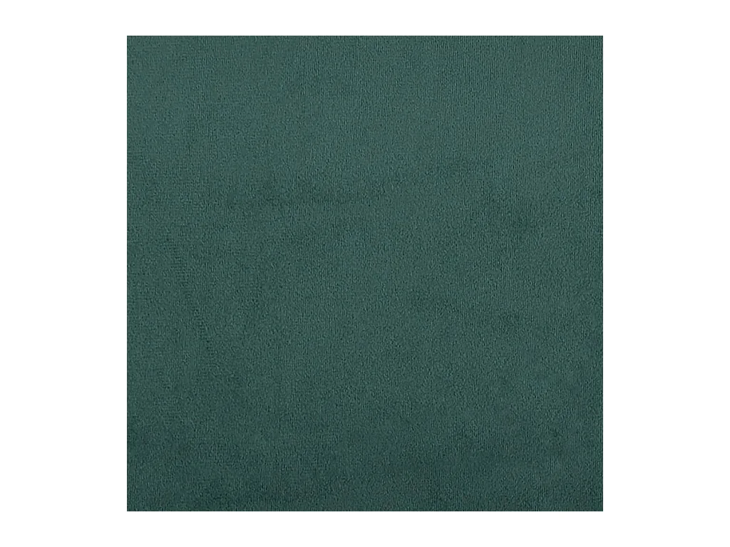 Ensemble de canapés 3 pcs avec coussins Vert foncé Velours