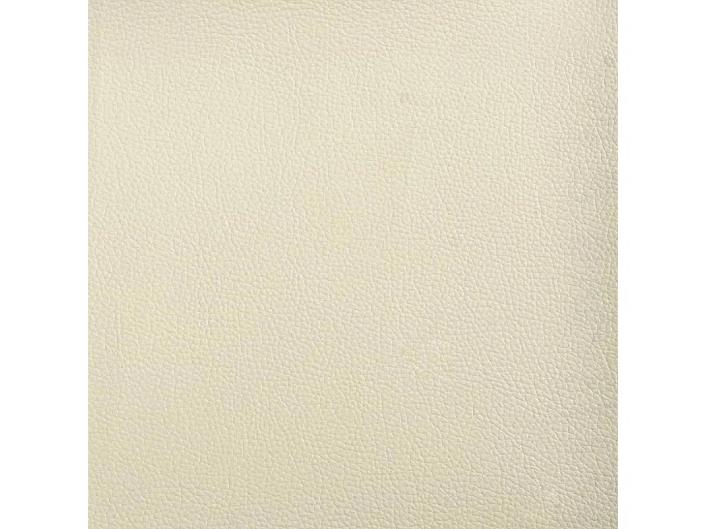 Sofá 2 lugares + almofadas decorativas 140cm couro artif. creme