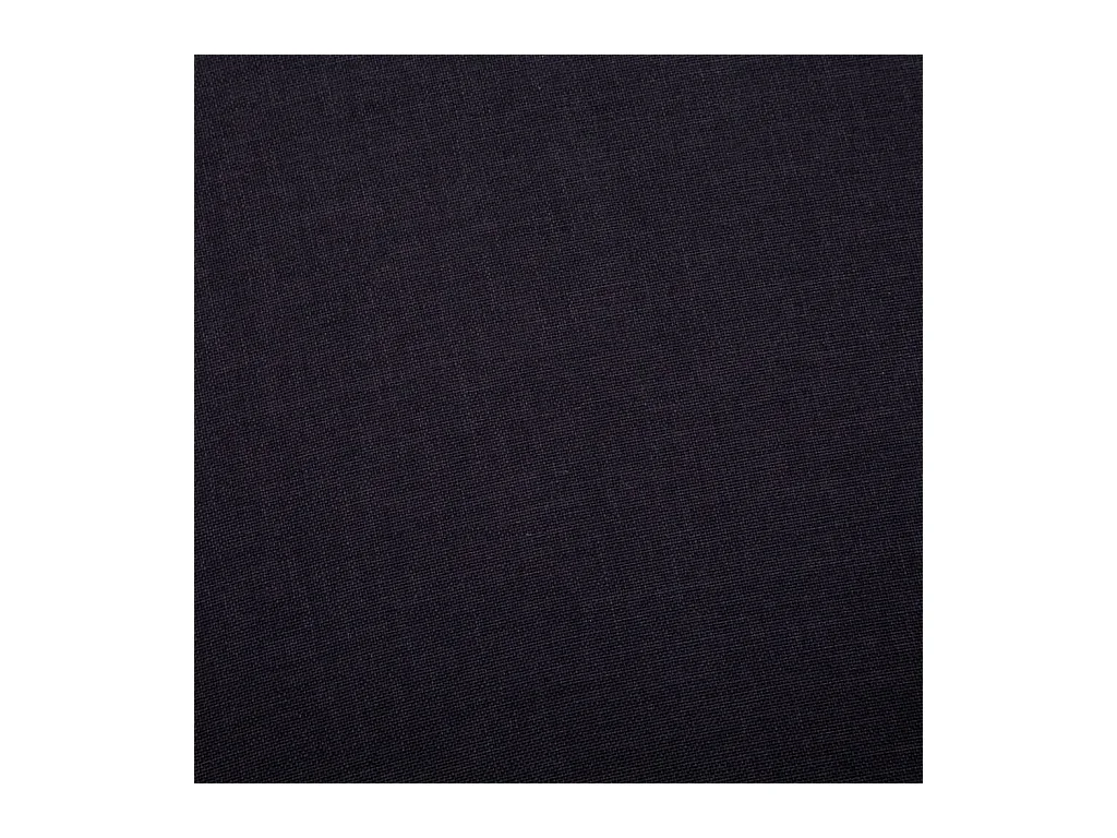 Canapé à 3 places Tissu Noir