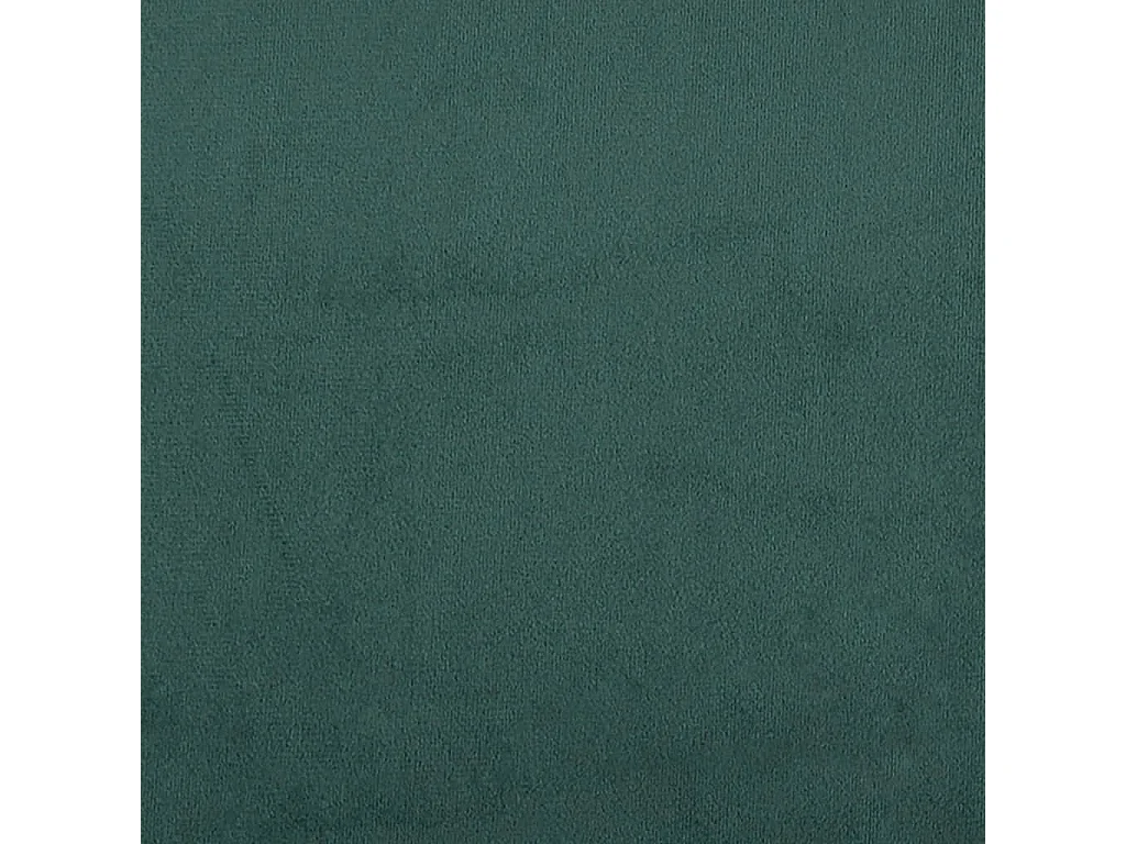 Sofá de 2 lugares 140 cm veludo verde-escuro