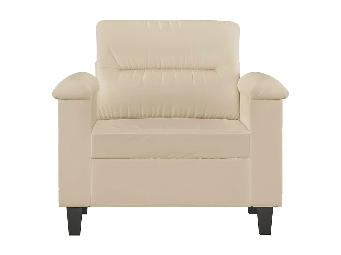 Sessel Creme 60 cm Mikrofasergewebe