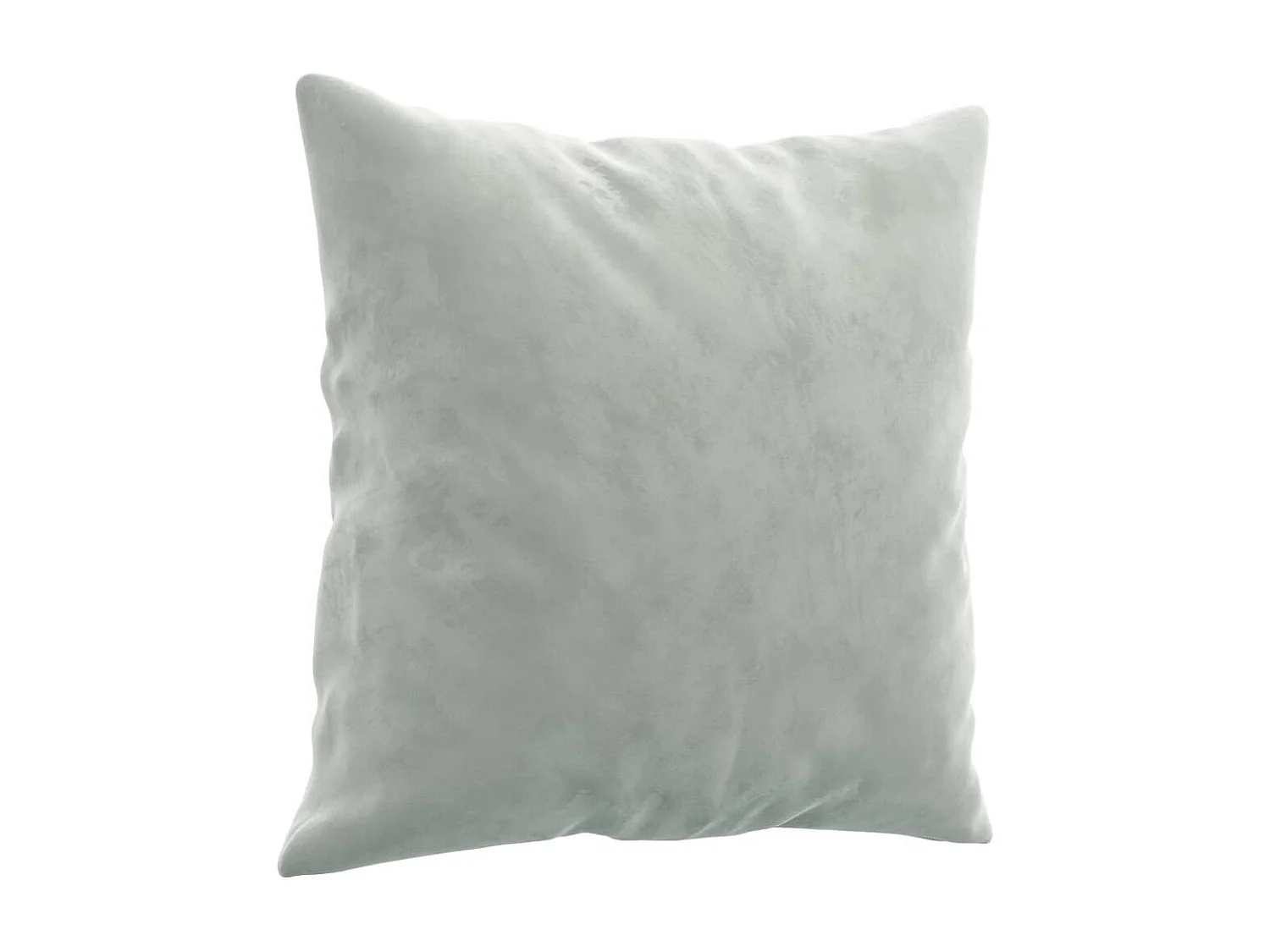 3-delige Loungeset met kussens fluweel lichtgrijs