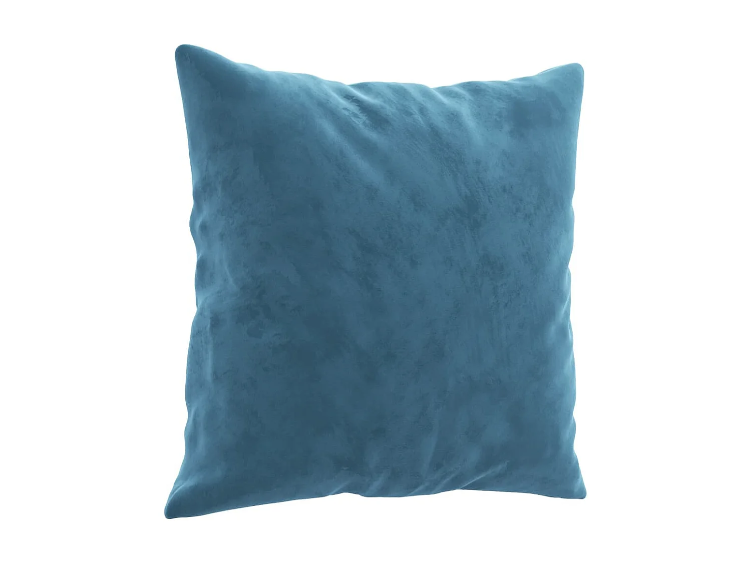 2 pcs conjunto de sofás com almofadas veludo azul