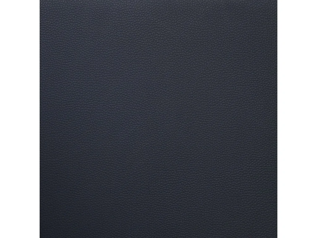 Canapé à 3 places avec coussins noir similicuir