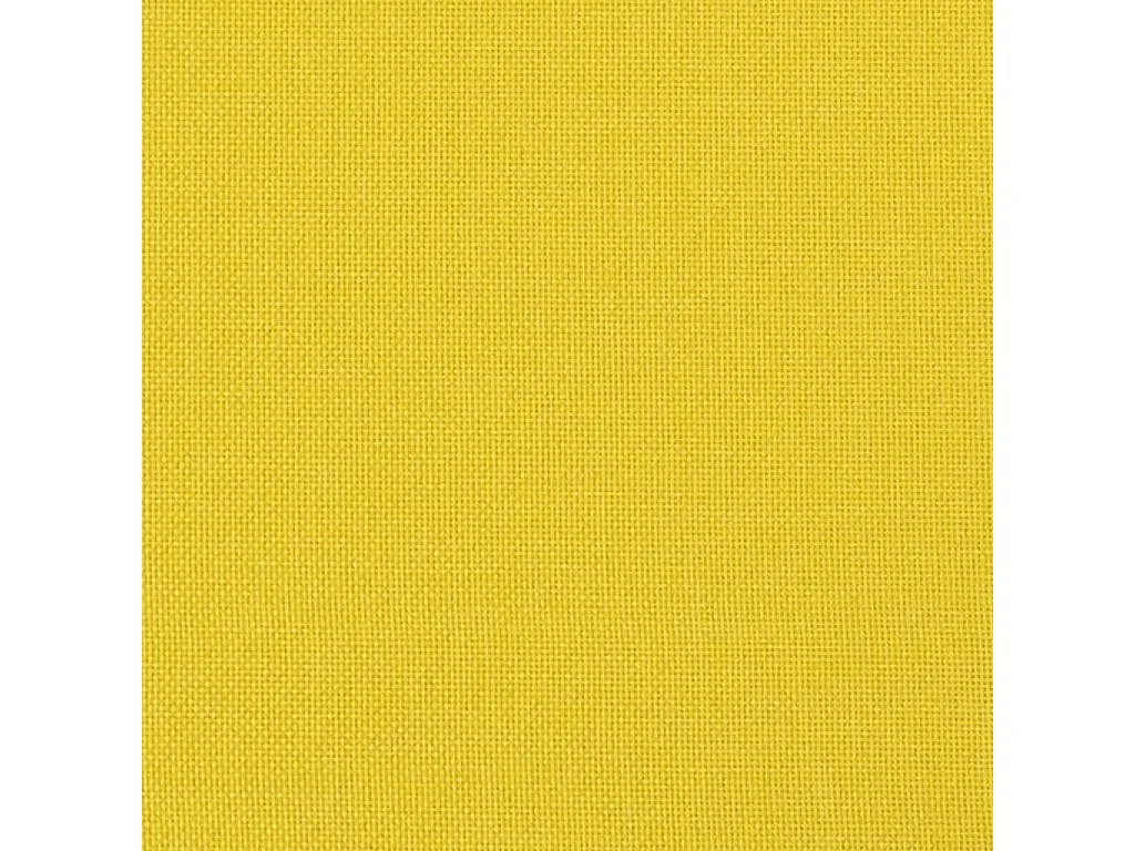 Canapé 3 places en tissu jaune