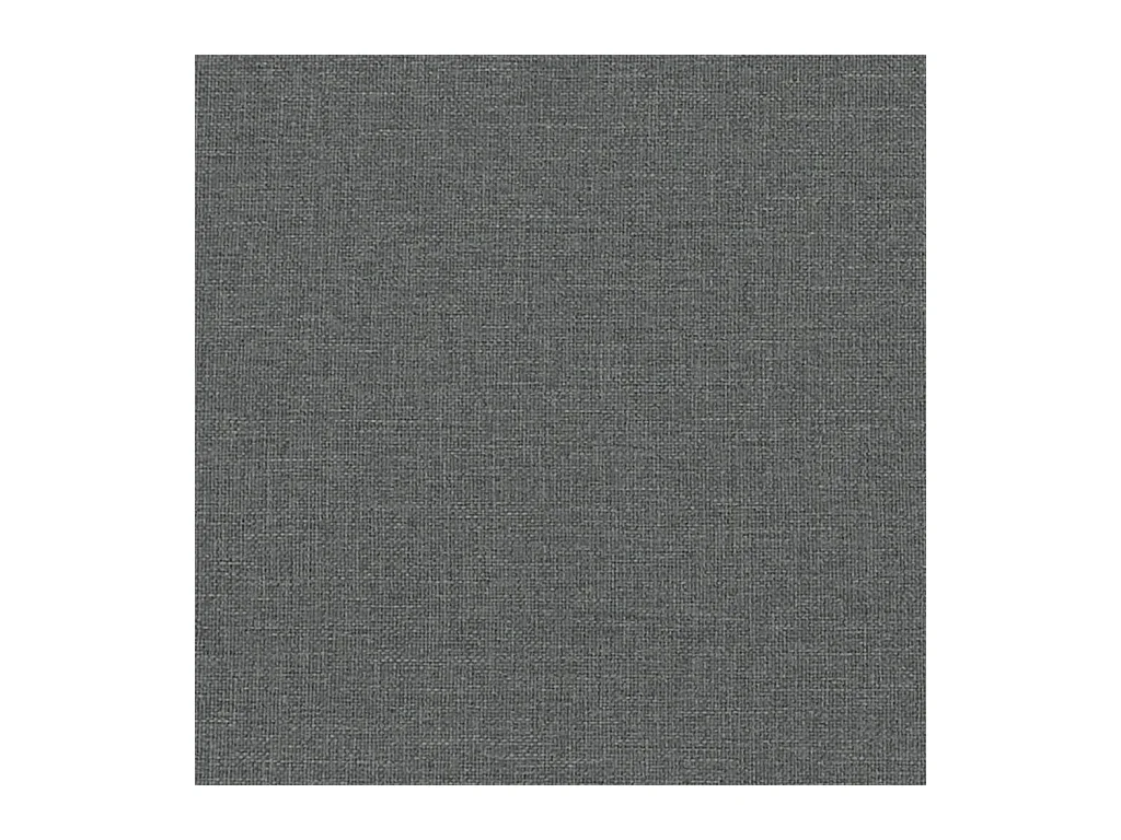 Canapé à 3 places gris foncé tissu