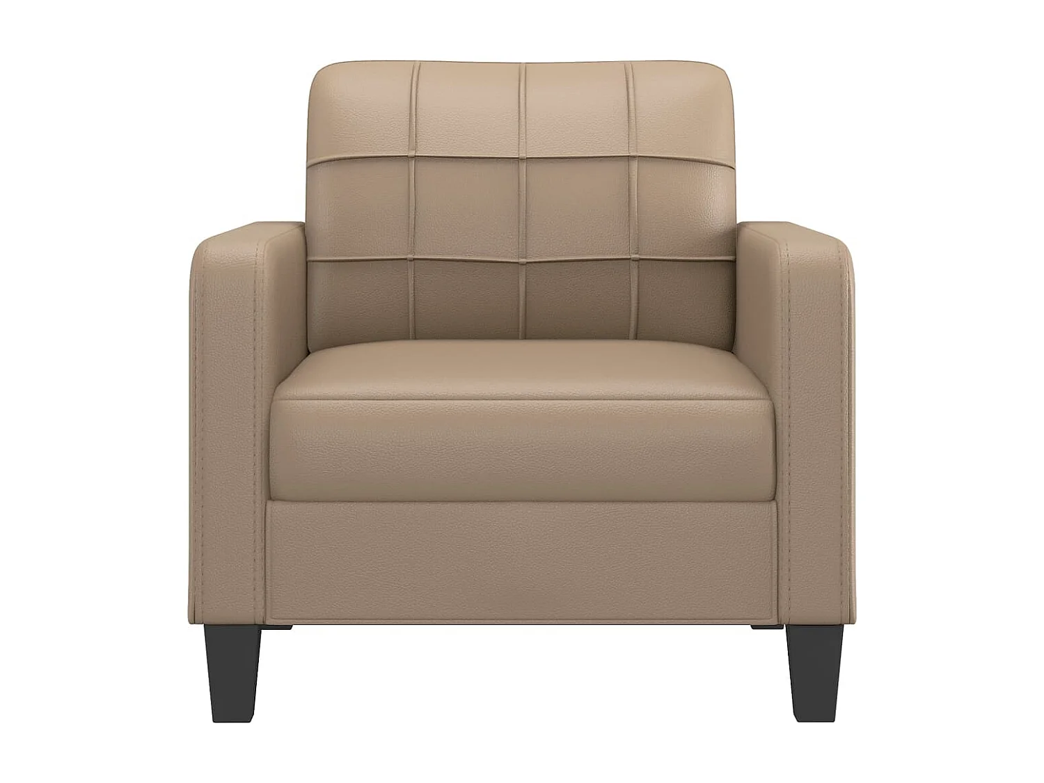 Fauteuil Cappuccino 60 cm Similicuir
