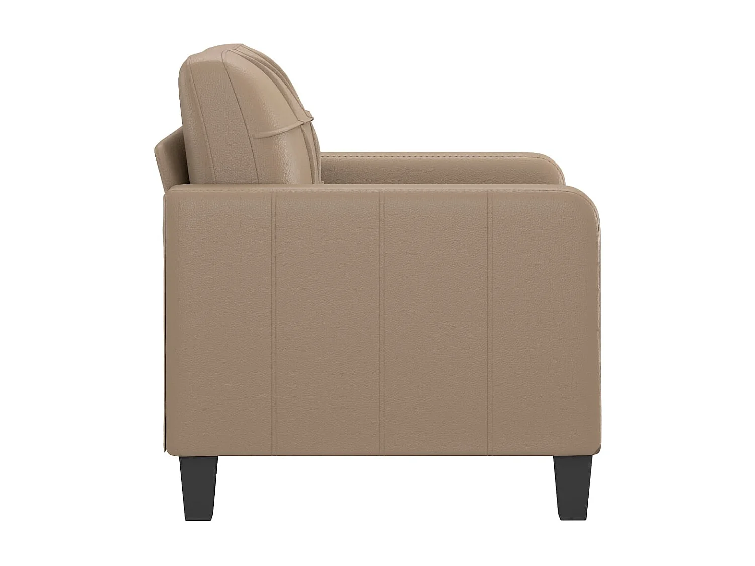 Fauteuil Cappuccino 60 cm Similicuir