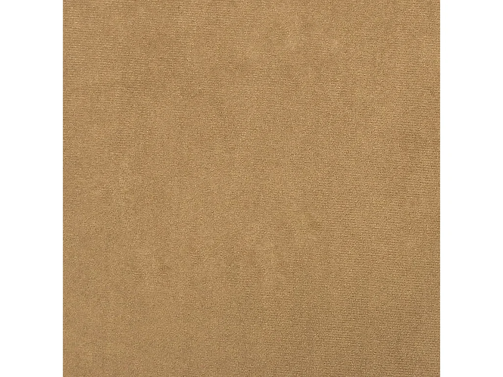 Poltrona con Poggiapiedi Marrone 60 cm in Velluto