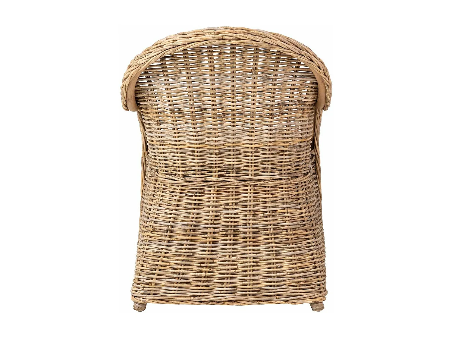 Butaca Con Cojin Beige Ratan Natural 60x57x85 Cm