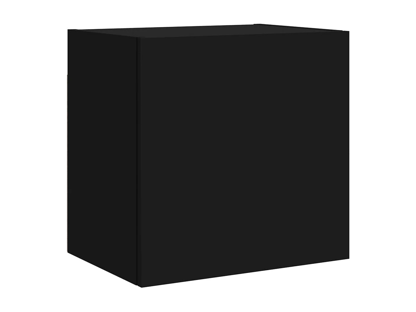 Meubles TV muraux 2 pcs noir 40,5x30x40 cm bois d'ingénierie