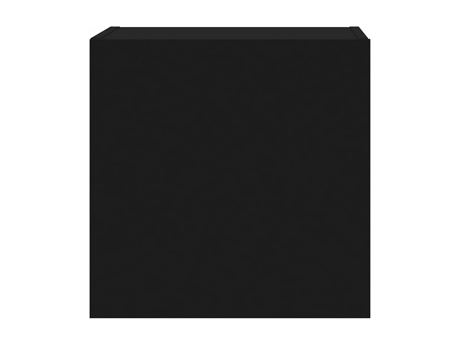 Meubles TV muraux 2 pcs noir 40,5x30x40 cm bois d'ingénierie