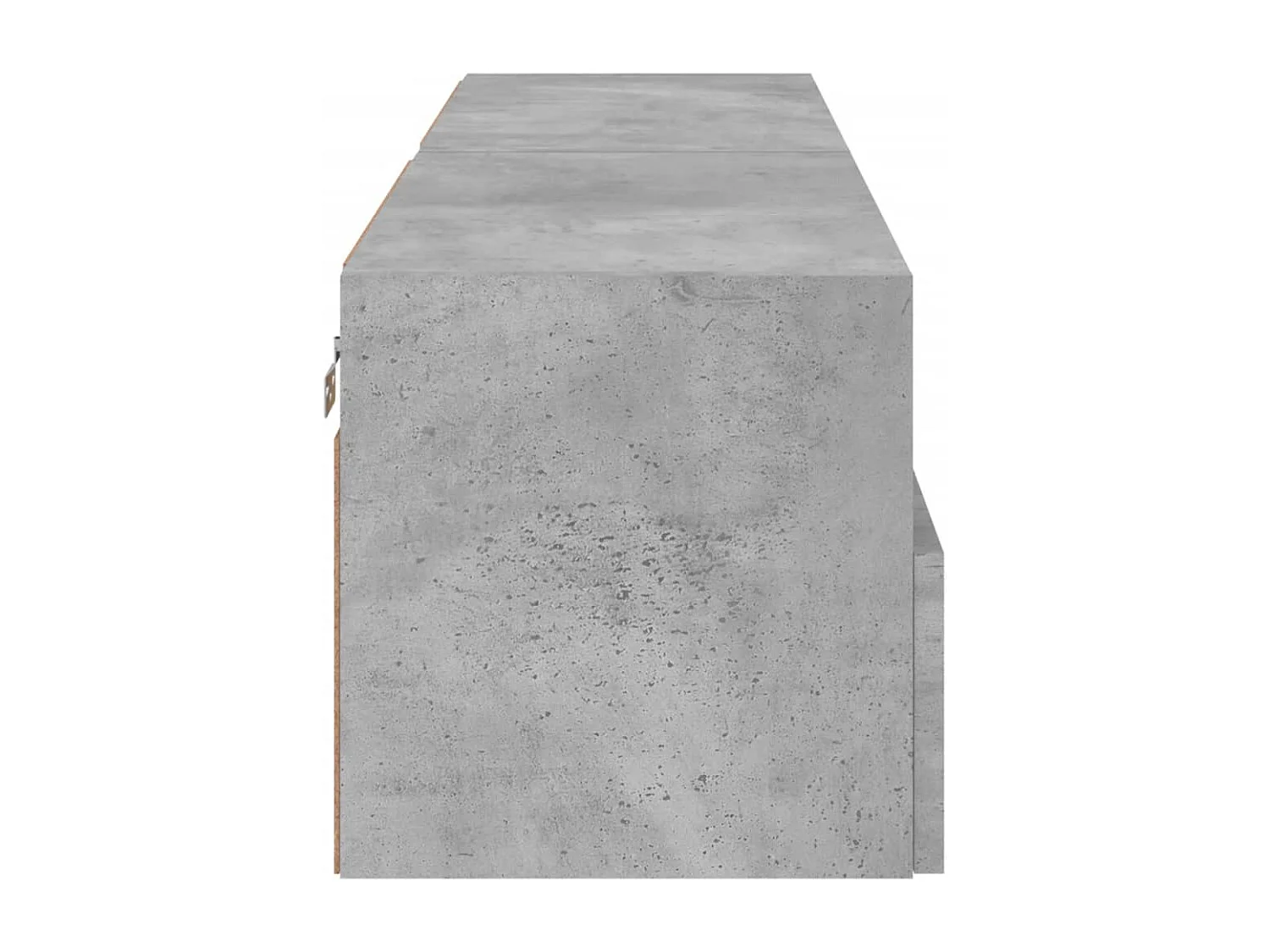 TV-Wandschränke 2 Stk. Betongrau 60x30x30 cm Holzwerkstoff