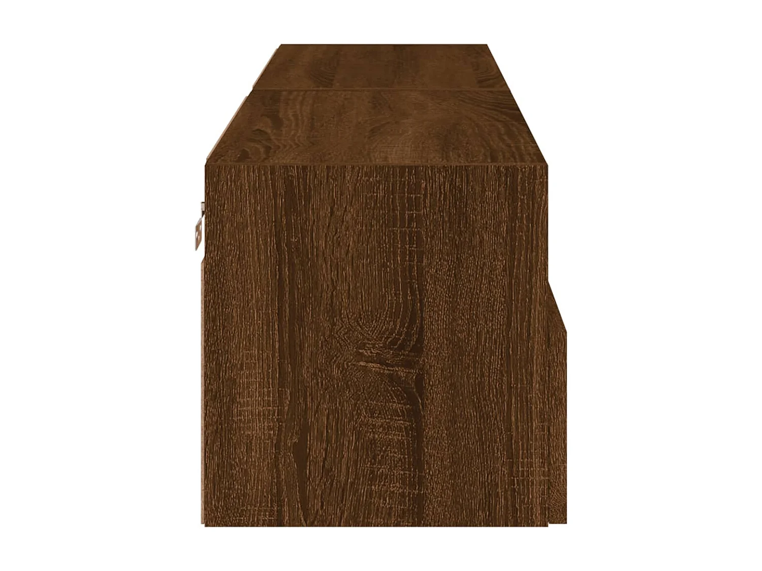 TV-Wandschränke 2 Stk. Braun Eiche-Optik 60x30x30 cm