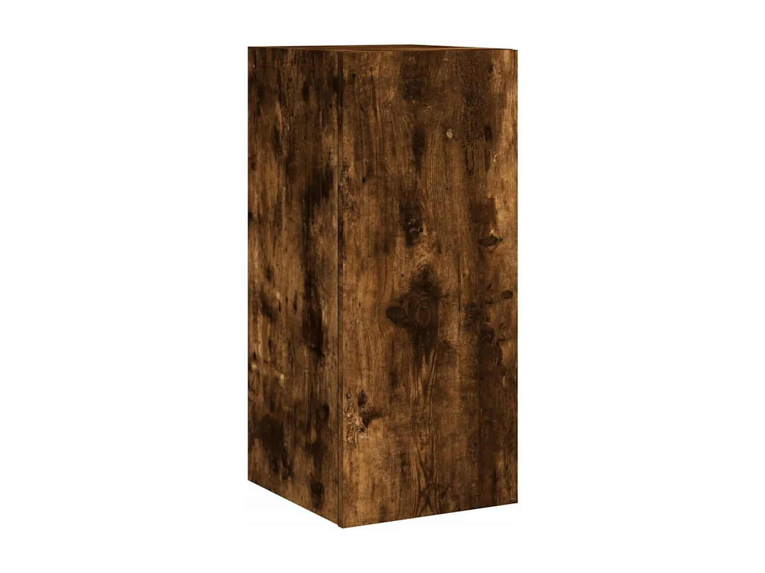 TV-Wandschränke mit LED-Leuchten 2 Stk. Räuchereiche