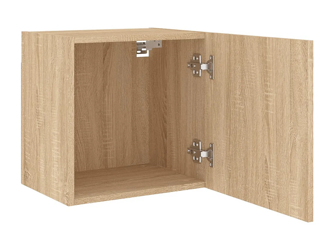 Meubles TV muraux 2 pcs chêne sonoma 40,5x30x40 cm
