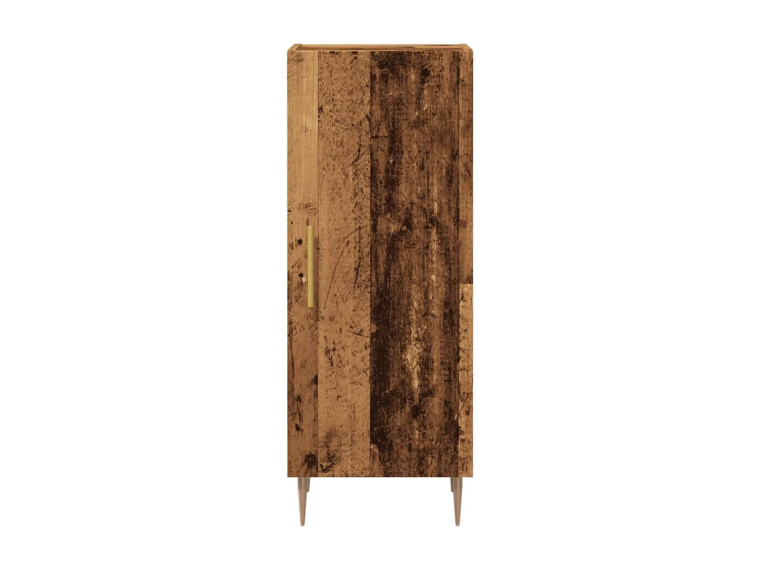 Credenza Legno Antico 34,5x34x90 cm in Truciolato