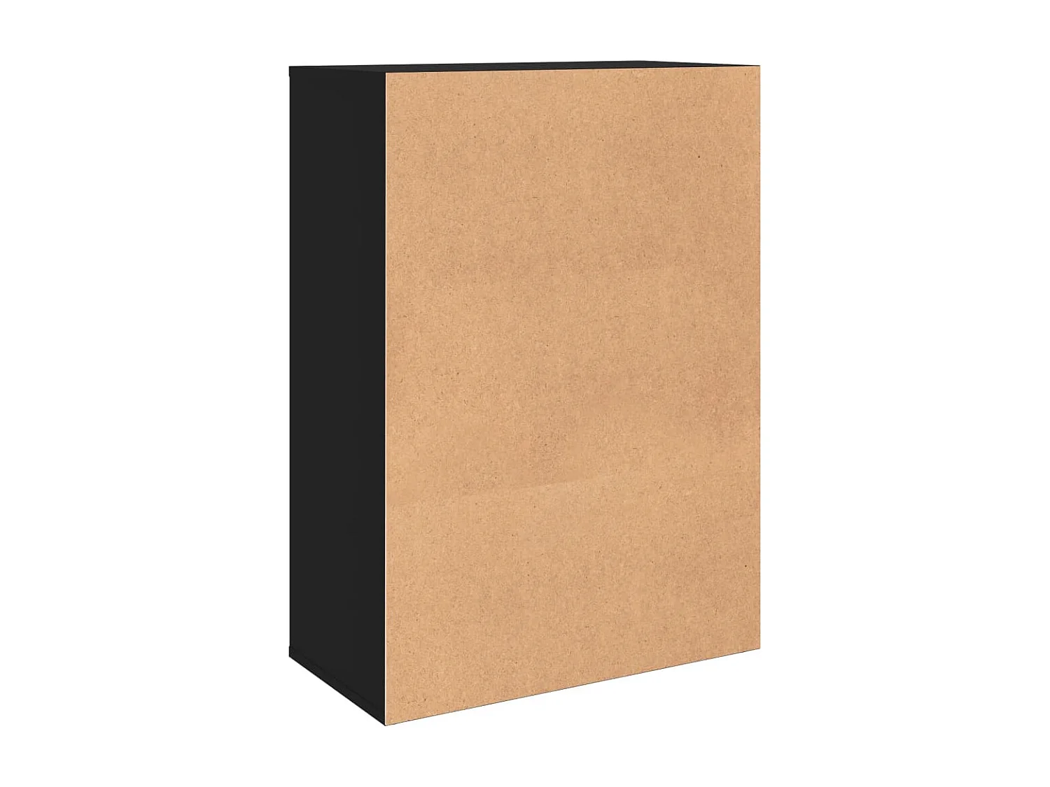 Credenze 2 pz Nere 60x31x84 cm in Legno Multistrato