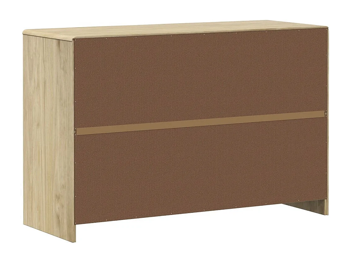 Sideboard SAUDA Eiche-Optik 114x43x75,5 cm Kiefernholz