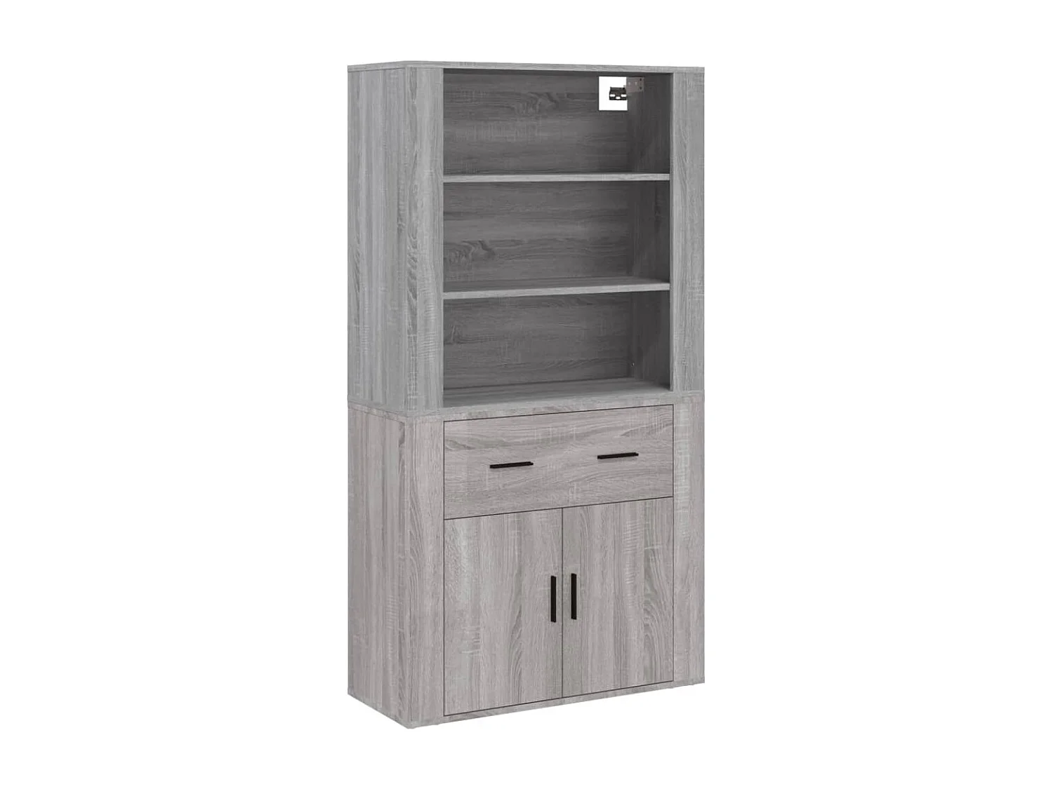 Highboard Grau Sonoma Holzwerkstoff