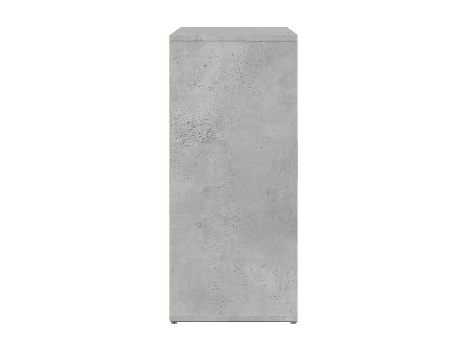 Credenza Grigio Cemento 60x31x70 cm in Legno Multistrato