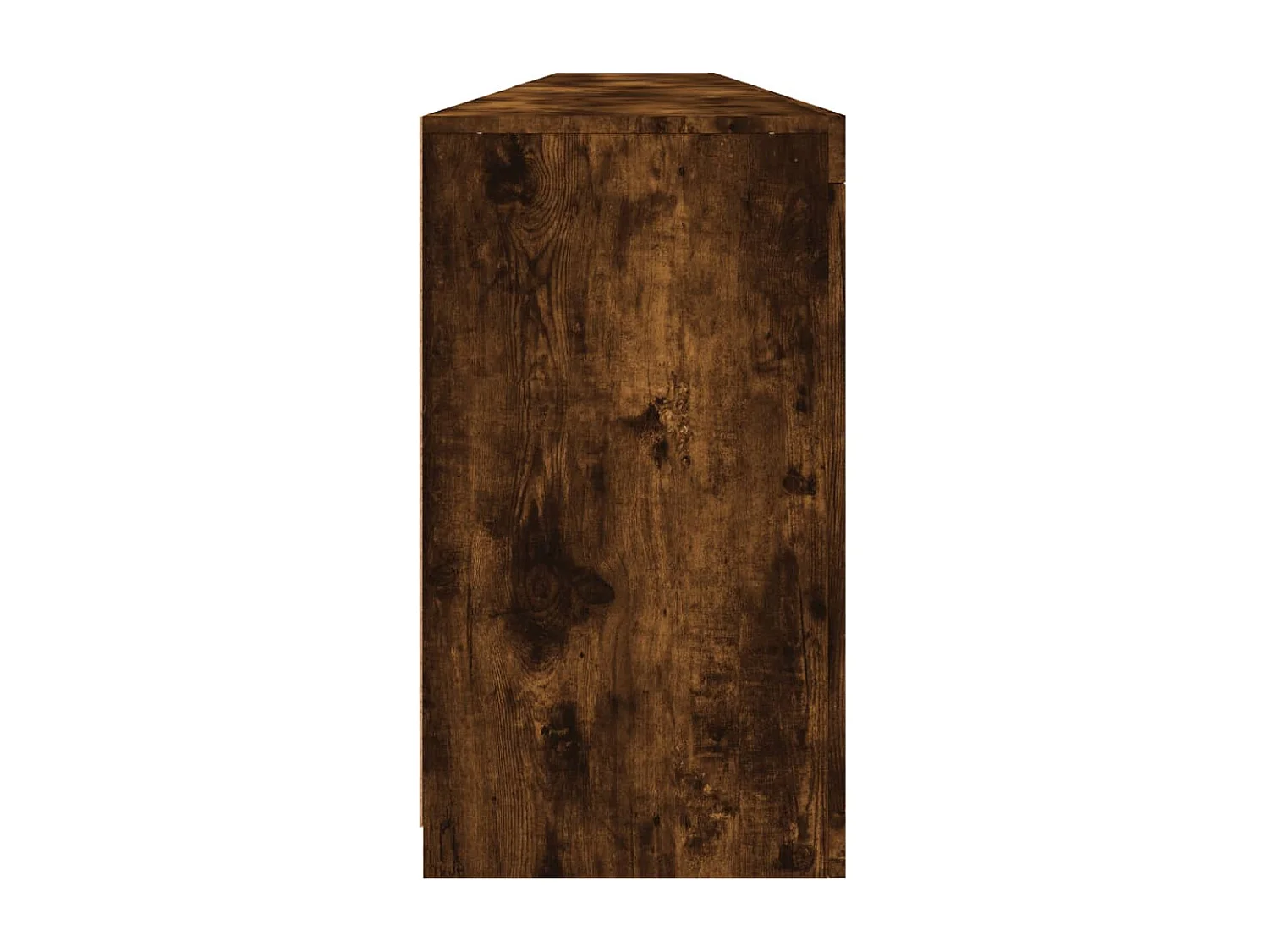 Sideboard mit LED-Leuchten Räuchereiche 283x37x67 cm